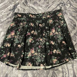Full Tilt Floral Mini Skirt